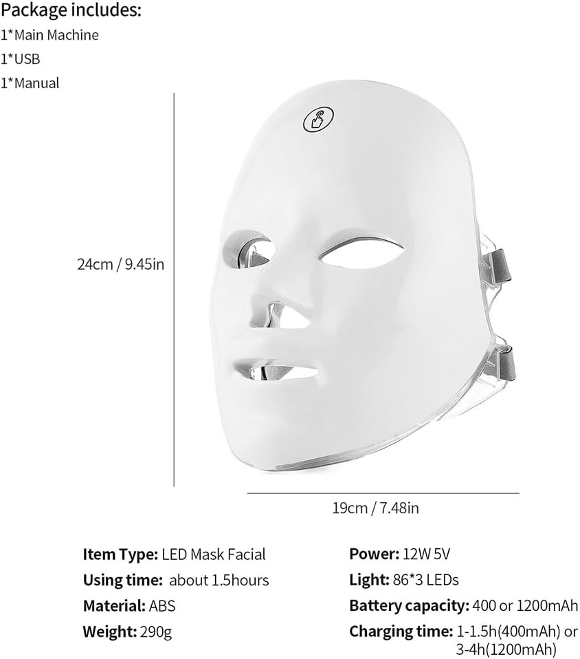 Red Light LED Face Mask